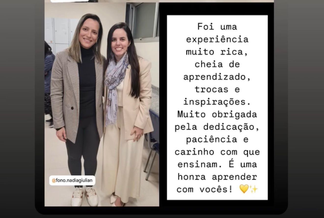 Depoimento real de profissional — imagem 1